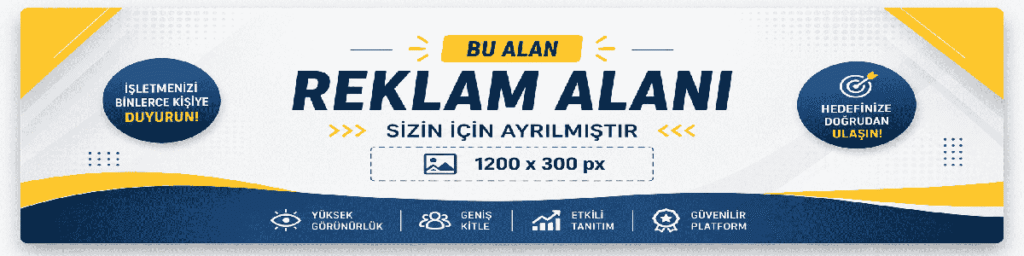 Sektörel Rehber Reklam Üst 1